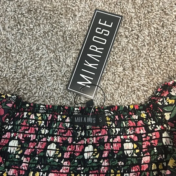 Mikarose Multicolor Smocked Dress - Picture 4 of 6